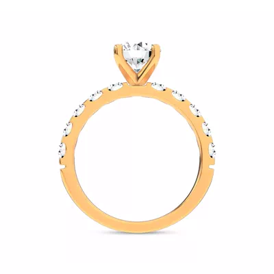 Jules Classic Diamond Engagement Ring (.90ct. tw.)