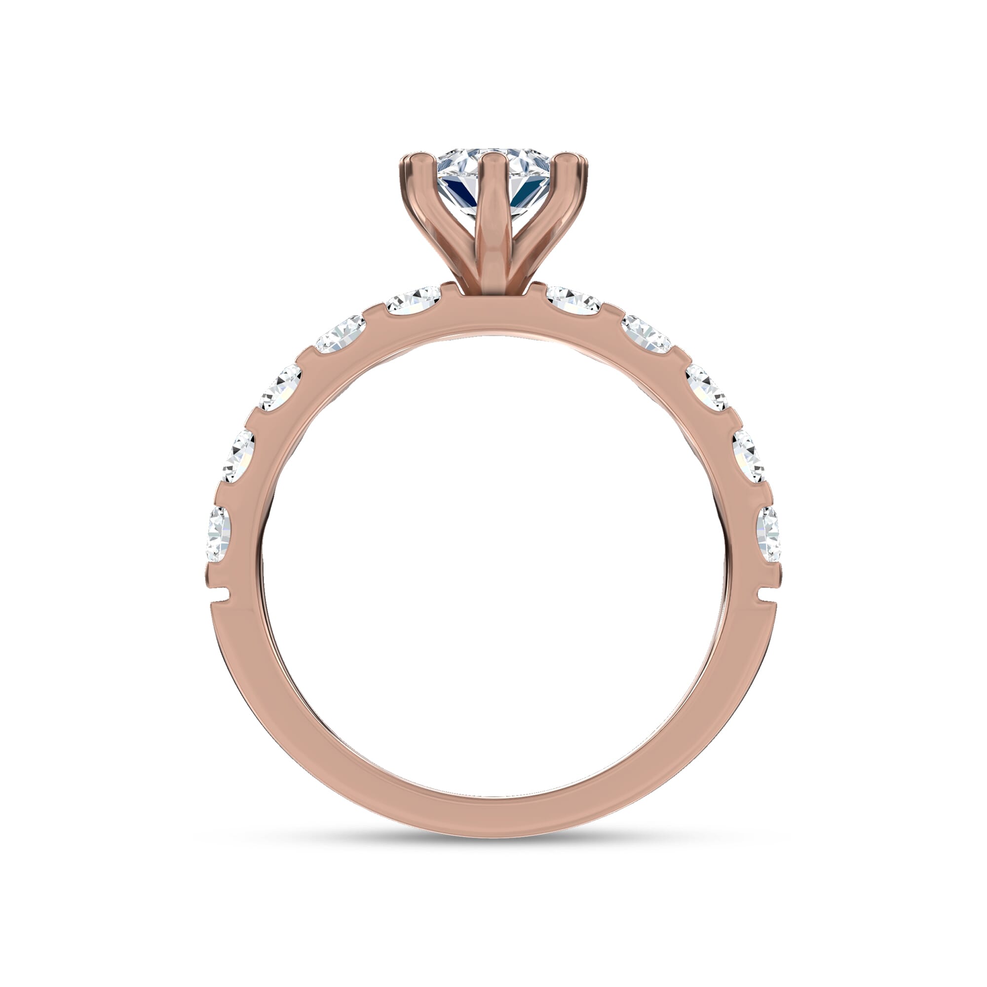 Jules Classic Lab Engagement Ring (.90ct. tw.)