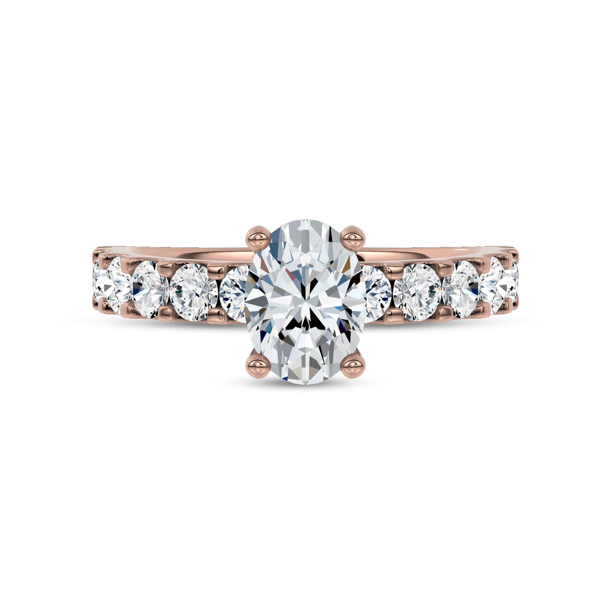 Jules Classic Lab Engagement Ring (.90ct. tw.)