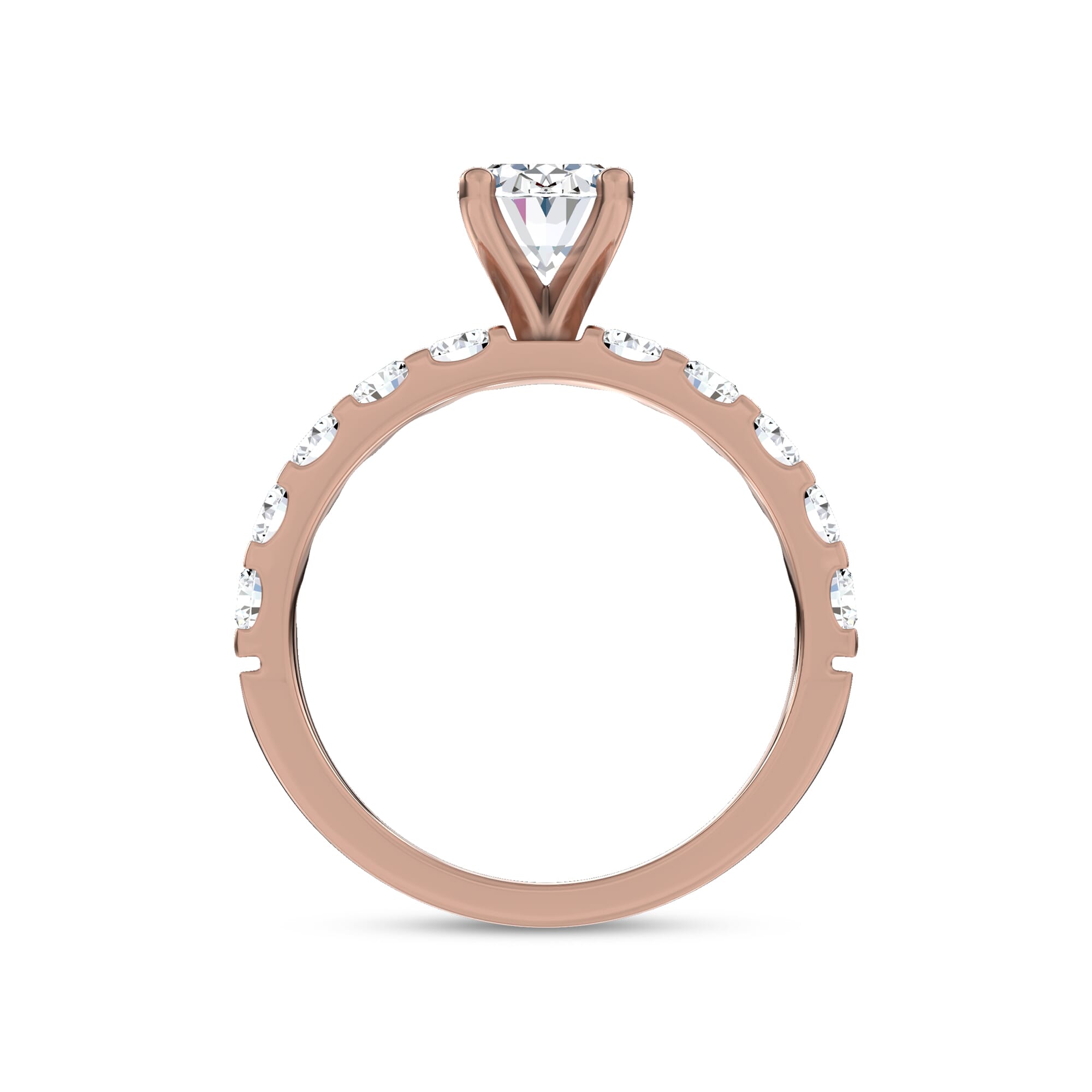 Jules Classic Lab Engagement Ring (.90ct. tw.)