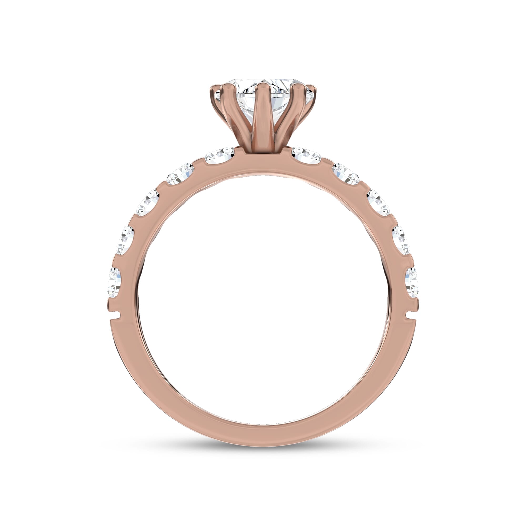 Jules Classic Lab Engagement Ring (.90ct. tw.)