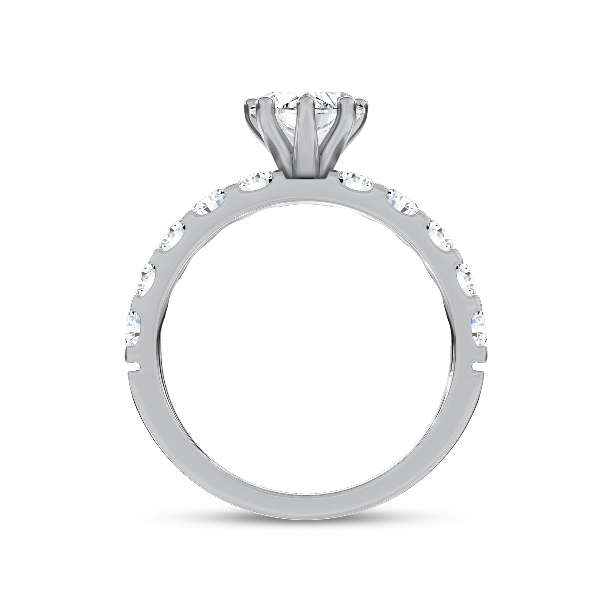Jules Classic Lab Engagement Ring (.90ct. tw.)