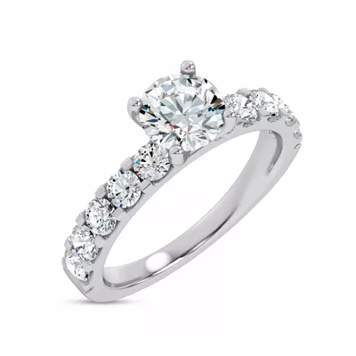 Jules Classic Diamond Engagement Ring (.90ct. tw.)