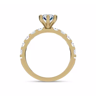 Jules Classic Lab Engagement Ring (.90ct. tw.)