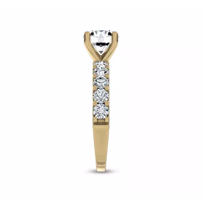Jules Classic Diamond Engagement Ring (.90ct. tw.)
