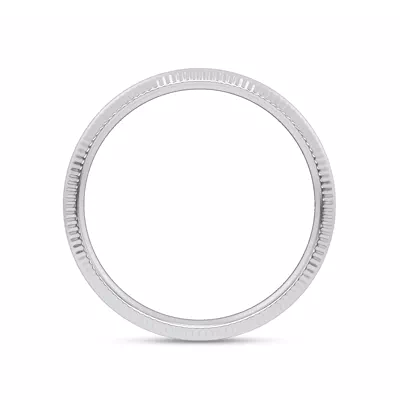Mixed Textured Coin Edge Band (9mm)