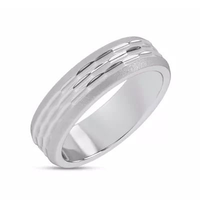 Patterned Brushed Edge Band (7mm)