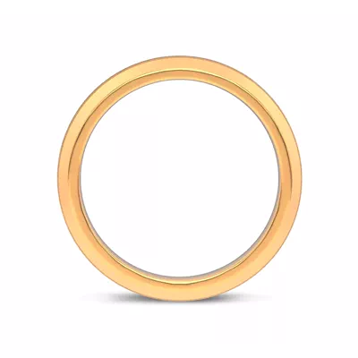 Mixed Textured Beveled Edge Band (7mm)