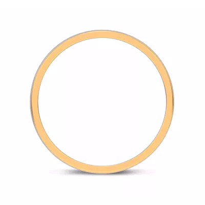 Brushed Center High-Polish Edge Band (5mm)