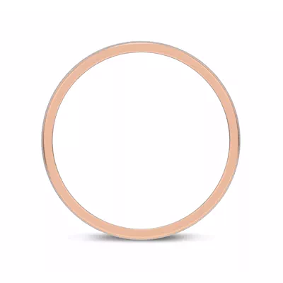 Brushed Center High-Polish Edge Band (5mm)