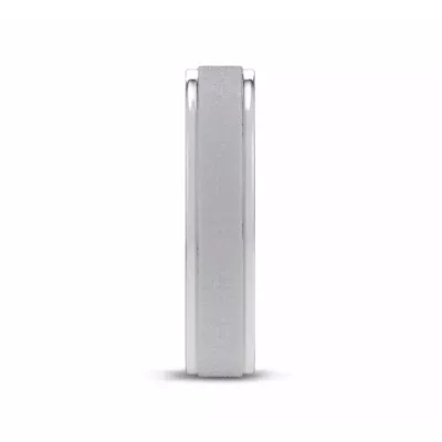 Brushed Center High-Polish Edge Band (5mm)