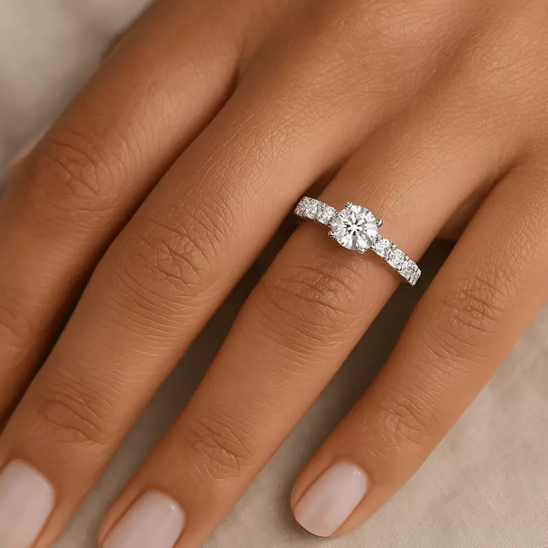 14K Yellow Gold Jules Classic Lab Engagement Ring (1/2ct. tw.)