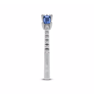 Americana Baguette Lab Diamond Ring
