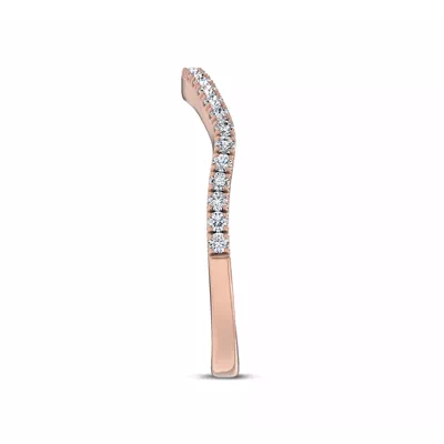 Bellatrix Contour Pavé Band