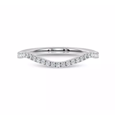 Bellatrix Contour Pavé Band