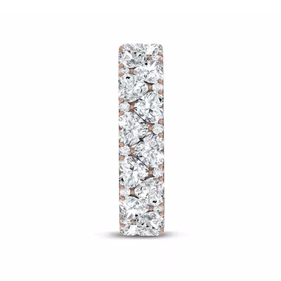Hearts Mosaic Lab Diamond Eternity Band