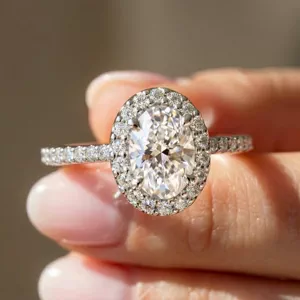 Video of Debbie Classic Halo Engagement Ring