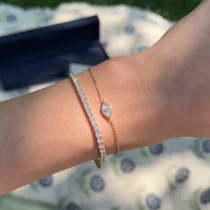 Video of Lab Diamond Tennis Bracelet (5 ct. tw.) - 7.5 In.