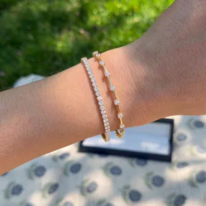 Video of Refined Lab Diamond Tennis Bracelet (5 ct. tw.)