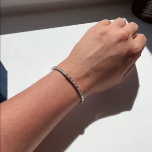 Video of Emerald Lab Diamond East-West Tennis Bracelet (9 ct. tw.)