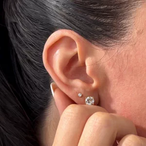 Video of Lab Diamond Stud Earrings (.25 ct. tw.)