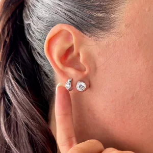 Video of Lab Diamond Stud Earrings (4 ct. tw.)